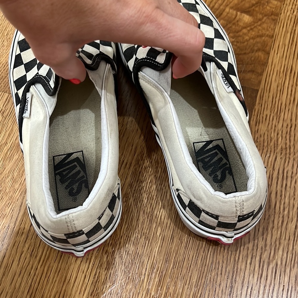 Checkered vans